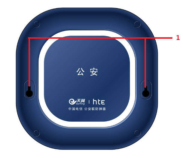 平安联防盒子挂孔图