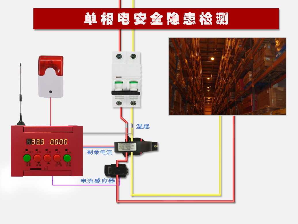 智慧用电系统示意图